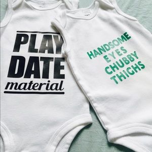 Graphic Baby Onesies